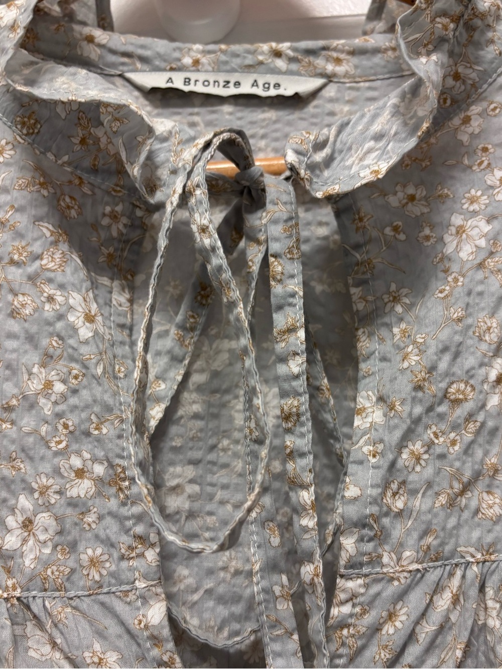 BRONZE AGE LOUIE TOP - BLACK FLORAL $262.00. |PTP- 25” | L- 25” - Picture 7 of 16